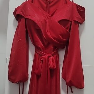 Red luxury dress 😍